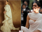 Cannes 2022: Deepika Padukone exudes celestial grace in white fusion saree as she signs off from the French Riviera​