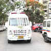 Ahead of KK's funeral ceremony, an ambulance arrives at late singer's residence in Mumbai