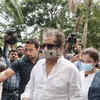 Legendary singer Hariharan arrives at KK's funeral along with his wife.