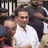Singer Abhijeet Bhattacharya at the late singer's funeral.