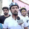 Article image for: Riding a bicycle can cut down pollution level: Anurag Thakur on ‘World <i class="tbold">bicycle day</i>’