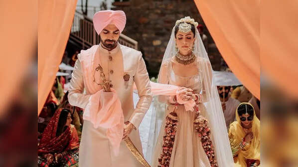 Karan V Grover and Poppy Jabbal tie the knot