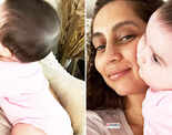 These adorable pictures of Anusha Dandekar with her angel Sahara are too cute to miss