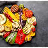 ​Grilled veggies and choice of meat