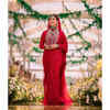 ​Nayanthara’s regal red saree