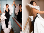 Priyanka Chopra wows in black and white dramatic ruffled gown, stunning pictures make jaws drop