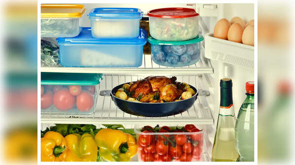 Is it safe to eat cooked chicken kept in a refrigerator?
