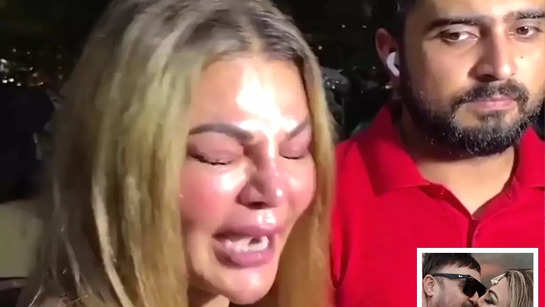 Rakhi Sawant breaks down while accusing her ex-husband Ritesh of hacking her social media accounts, files police complaint