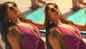 Watch: Priyanka Chopra Jonas relaxes by the pool wearing a purple swimsuit