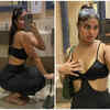 Article image for: <i class="tbold">megha</i> Shah shows her curves in a stylish black outfit