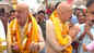 Chanting 'Har Har Mahadev'Anupam Kher offers prayers at Kashi Vishwanath Temple; takes part in 'Shradh Puja' for Kashmiri Pandits