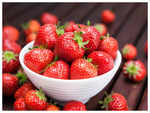 ​Why should you blow dry strawberries?