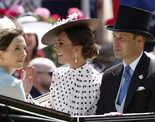 Royal Ascot: These pictures of Kate Middleton in a fanciful hat and polka dotted attire are winning the internet