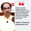 Thackeray tells rebels he is ready to quit as CM