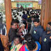 AIADMK party cadres gather at venue of general council meeting in Chennai