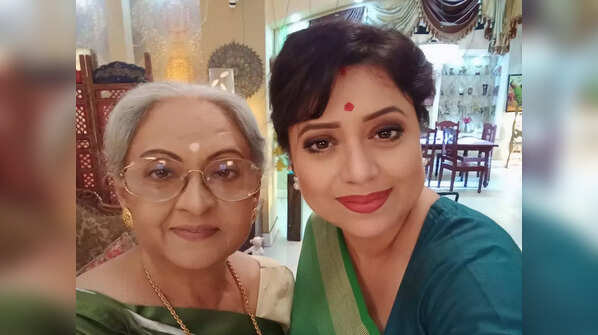 With the senior most artist