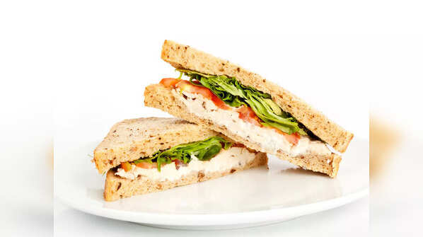 Hung curd sandwich