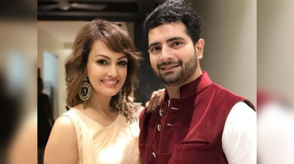 Nisha Rawal and Karan Mehra