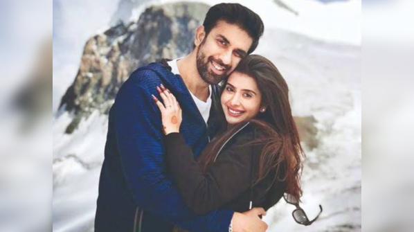 Charu Asopa and Rajeev Sen