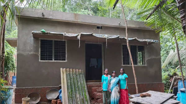Pics from Karnataka: Block education officer gets Dalit student’s family a house