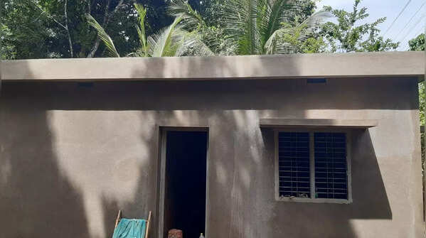 Pics from Karnataka: Block education officer gets Dalit student’s family a house