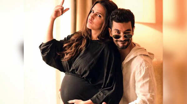 Neha Dhupia and Angad Bedi