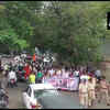 Shiv Sena workers from the Hadapsar area of Pune took out a symbolic funeral procession & performed the last rites of the rebel party MLAs at the Amar Dham crematorium.
