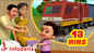 Nursery Rhymes in Telugu: Children Video Song in Telugu 'Vache Vache Railu Bandi – Train'