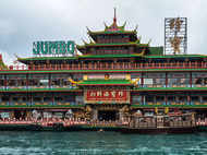 Hong Kong's iconic floating restaurant ‘The Jumbo restaurant’ sinks into the sea