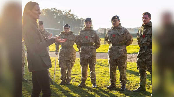 Thanking the armed forces