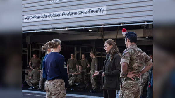 Her day with the army