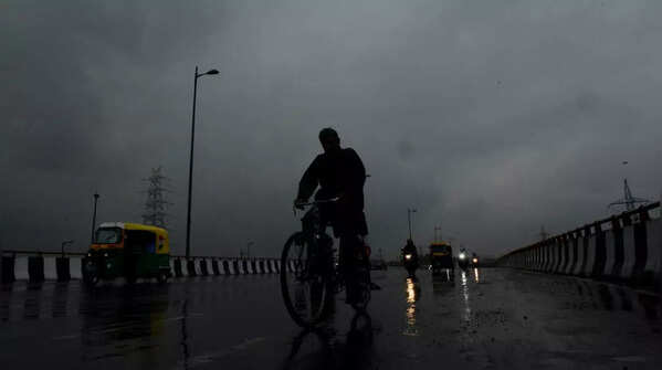Delhi-NCR rain: Photos of waterlogged areas, traffic snarls