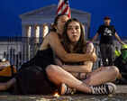Thousands protest over US abortion rights