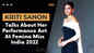 Kriti Sanon talks about her performance at Femina Miss India 2022