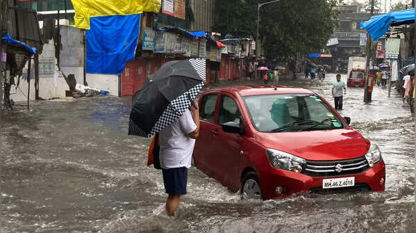 Heavy rainfall in Mumbai