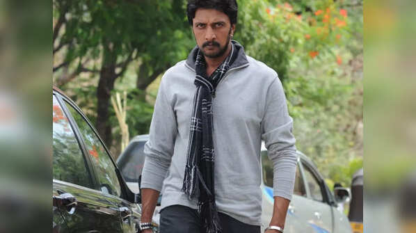 Sudeep as an antagonist