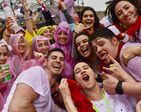40 fun-filled pictures from Spain's famous Bull Run festival