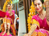 Bride-to-be Payal Rohatgi flaunts her mehendi in these new pictures ahead of her wedding