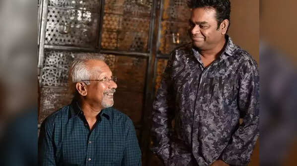 Mani Ratnam and AR Rahman together