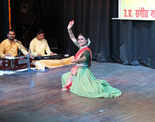 A splendid classical solo kathak performance