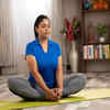 Butterfly pose