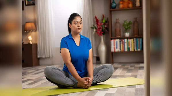 Butterfly pose