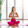 Reclining butterfly pose