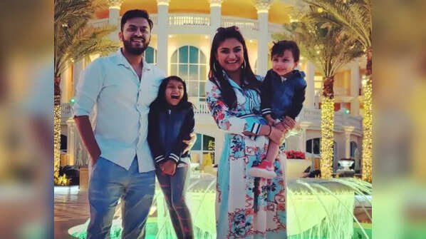 Her kids Reanna and Aryan’s reaction on baby names, baby bump