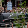 Article image for: Japan bids farewell to former PM <i class="tbold">shinzo abe</i>; see pics