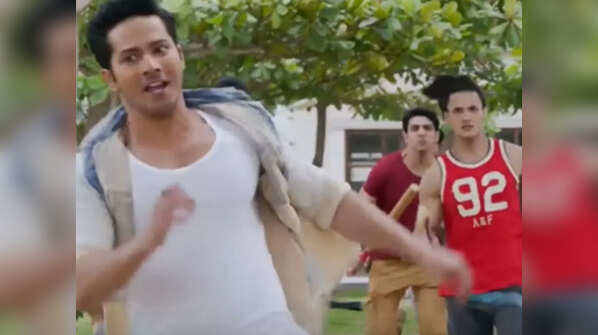 Playing a role in Varun Dhawan's movie
