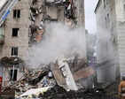 Russian bombardment turns Ukrainian cities into rubble; see pics