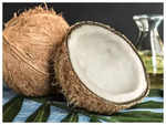 Coconut husk for cleaning
