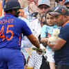 When a Rohit six hit a young fan