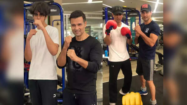 Training with father and uncle